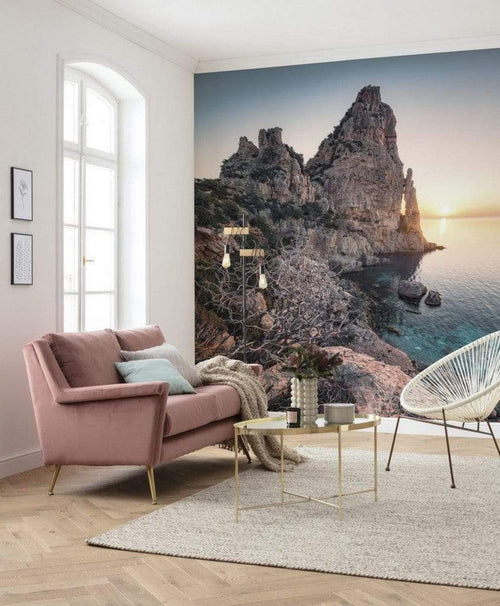 Komar Colors of Sardegna Vlies Fotobehang 250x280cm 5 banen Sfeer | Yourdecoration.be