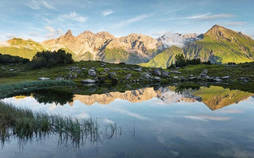 Komar Allgäu Spiegel Vlies Fotobehang 450x280cm 9 banen | Yourdecoration.be