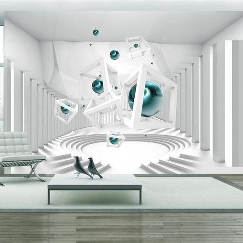 Fotobehang - Corridor of Geometry - Vliesbehang