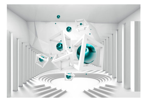 Fotobehang - Corridor of Geometry - Vliesbehang