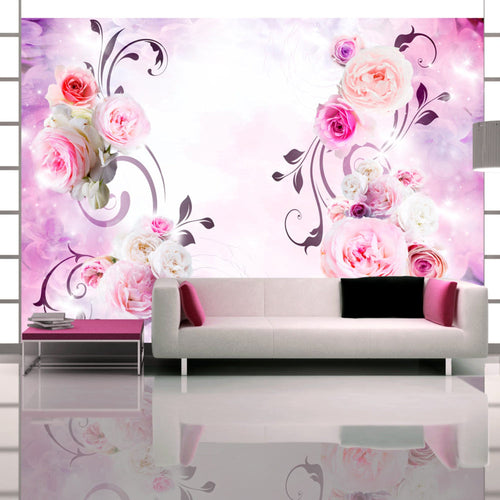 Fotobehang - Rose Variations - Vliesbehang