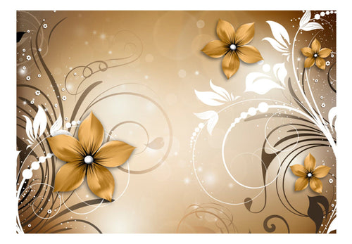Fotobehang - Brown Rhapsody - Vliesbehang