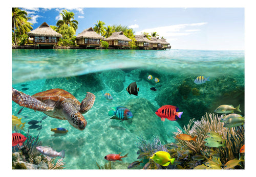 Fotobehang - Under the Surface of Water - Vliesbehang
