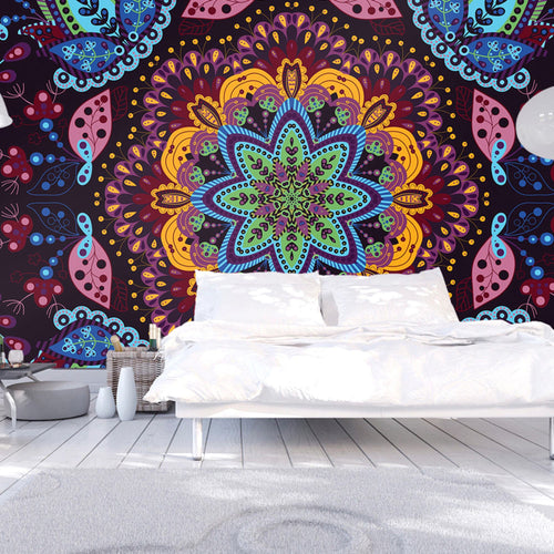 Fotobehang - Colorful Kaleidoscope - Vliesbehang