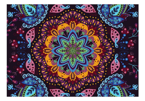 Fotobehang - Colorful Kaleidoscope - Vliesbehang