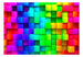 Fotobehang - Colourful Cubes - Vliesbehang