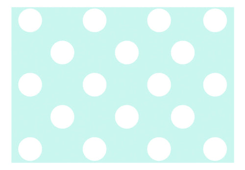 Fotobehang - Sky Blue Dots - Vliesbehang