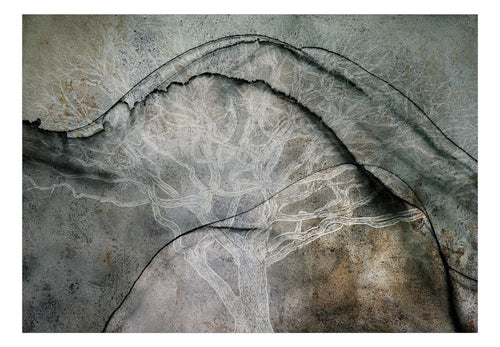 Fotobehang - Alphabet of Trees - Vliesbehang