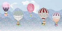 Komar Happy Balloon Vlies Fotobehang 500x250cm 5 banen | Yourdecoration.be