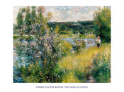 Kunstdruk Auguste Renoir The Seine at Chatou 80x60cm REN 91 | Yourdecoration.be