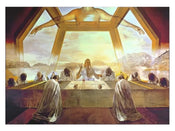 Kunstdruk Salvador Dali La Cene 80x60cm SD 877 | Yourdecoration.be