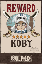 Poster One Piece Wanted Koby Cross Guild 61x91 5cm GBYDCOA009 | Yourdecoration.be