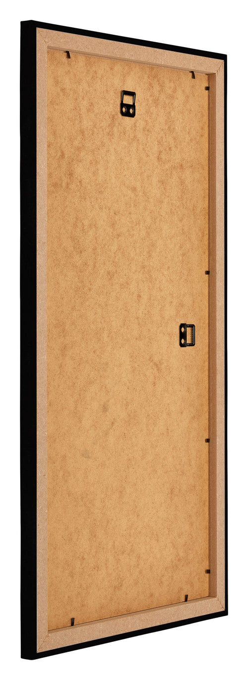 Mura MDF Fotokader 20x40cm Zwart Hoogglans Achterzijde Schuin | Yourdecoration.be