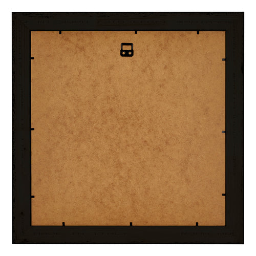 Birmingham Houten Fotokader 50x50cm Zwart Zilver Gepolijst Achterzijde | Yourdecoration.be