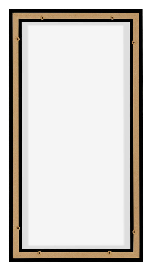 Lyon MDF Baklijst 1 2 Zwart Mat Achterzijde | Yourdecoration.be