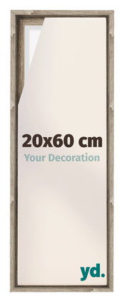 Lyon MDF Baklijst 20x60cm Sonoma Eiken Voorzijde Maat | Yourdecoration.be