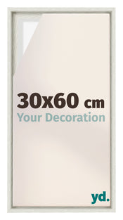 Lyon MDF Baklijst 30x60cm White Wash Voorzijde Maat | Yourdecoration.be