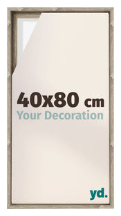 Lyon MDF Baklijst 40x80cm Sonoma Eiken Voorzijde Maat | Yourdecoration.be