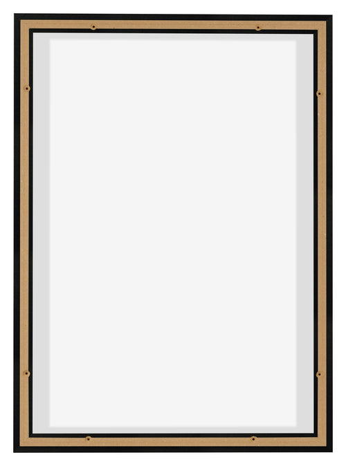 Lyon MDF Baklijst 5 7 Zwart Mat Achterzijde | Yourdecoration.be