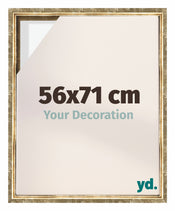 Lyon MDF Baklijst 56x71cm Goud Antiek Voorzijde Maat | Yourdecoration.be