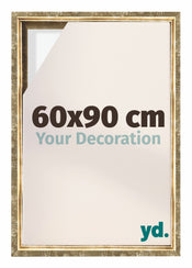 Lyon MDF Baklijst 60x90cm Goud Antiek Voorzijde Maat | Yourdecoration.be