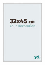 Miami Aluminium Fotokader 32x45cm Zilver Mat Voorzijde Maat | Yourdecoration.be