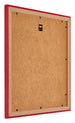 Mura MDF Fotokader 20x20cm Rood Achterzijde Schuin | Yourdecoration.be