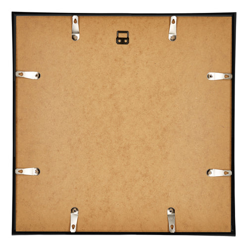 Annecy Kunststof Fotokader 20x20cm Zwart Hoogglans Achterzijde | Yourdecoration.be