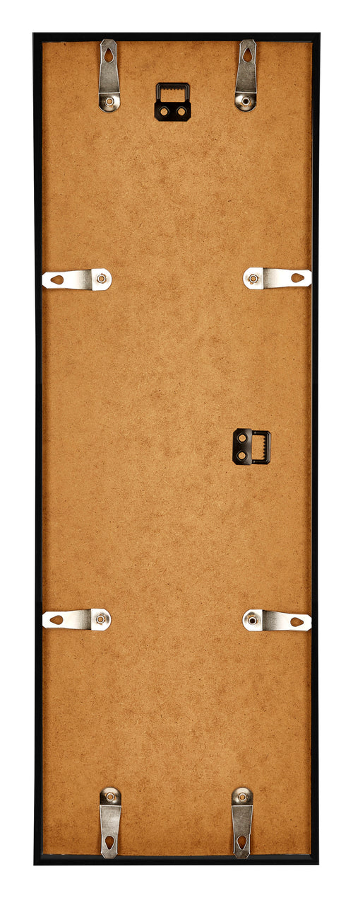 Annecy Kunststof Fotokader 20x60cm Zwart Hoogglans Achterzijde | Yourdecoration.be