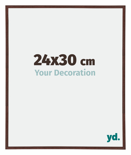 Annecy Kunststof Fotokader 24x30cm Bruin Voorzijde Maat | Yourdecoration.be