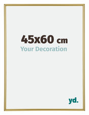 Annecy Kunststof Fotokader 45x60cm Goud Voorzijde Maat | Yourdecoration.be