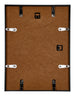 Austin Aluminium Fotokader 46x61cm Zwart Hoogglans Achterzijde | Yourdecoration.be