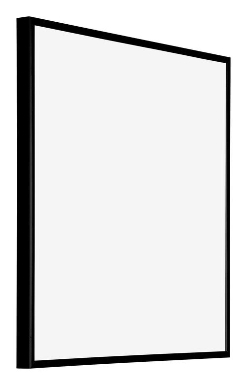 Austin Aluminium Fotokader 50x50cm Zwart Hoogglans Voorzijde Schuin | Yourdecoration.be