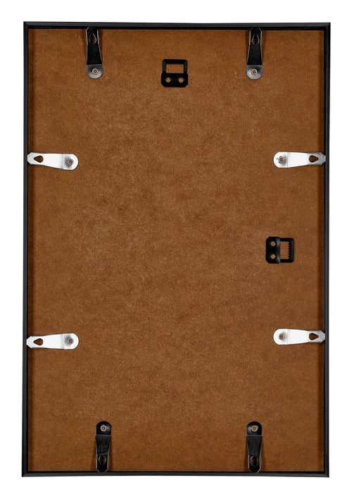 Austin Aluminium Fotokader 60x85cm Zwart Hoogglans Achterzijde | Yourdecoration.be