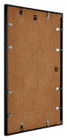 Austin Aluminium Fotokader 67x98cm Zwart Hoogglans Achterzijde Schuin | Yourdecoration.be