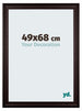 Birmingham Houten Fotokader 49x68cm Bruin Voorzijde Maat | Yourdecoration.be