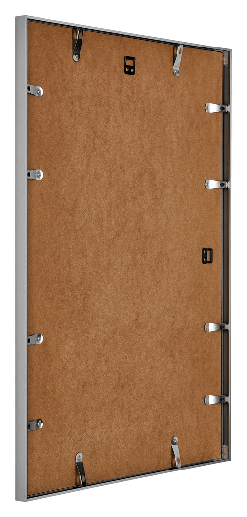 Kent Aluminium Fotokader 48x67cm Platina Achterzijde Schuin | Yourdecoration.be