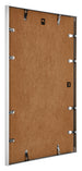 Kent Aluminium Fotokader 59x84cm Zilver Hoogglans Achterzijde Schuin | Yourdecoration.be