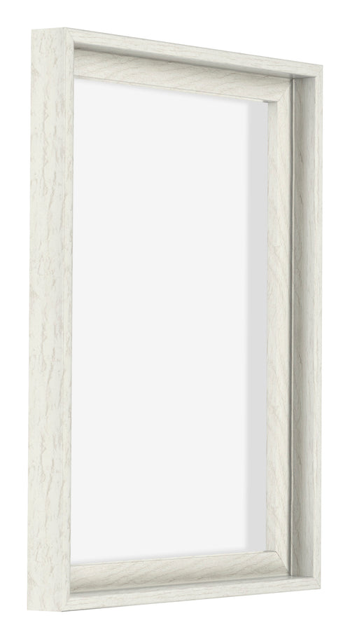 Lyon MDF Baklijst 3 4 White Wash Voorzijde Schuin | Yourdecoration.be