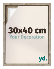 Lyon MDF Baklijst 30x40cm Sonoma Eiken Voorzijde Maat | Yourdecoration.be