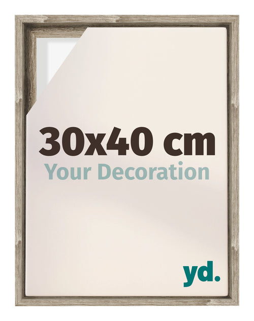 Lyon MDF Baklijst 30x40cm Sonoma Eiken Voorzijde Maat | Yourdecoration.be