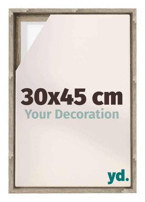 Lyon MDF Baklijst 30x45cm Sonoma Eiken Voorzijde Maat | Yourdecoration.be