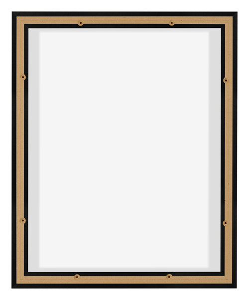 Lyon MDF Baklijst 4 5 Zwart Mat Achterzijde | Yourdecoration.be