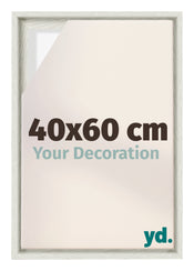 Lyon MDF Baklijst 40x60cm White Wash Voorzijde Maat | Yourdecoration.be