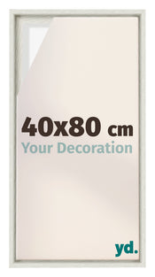 Lyon MDF Baklijst 40x80cm White Wash Voorzijde Maat | Yourdecoration.be