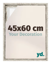 Lyon MDF Baklijst 45x60cm Wit Vintage Voorzijde Maat | Yourdecoration.be