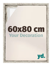 Lyon MDF Baklijst 60x80cm Wit Vintage Voorzijde Maat | Yourdecoration.be