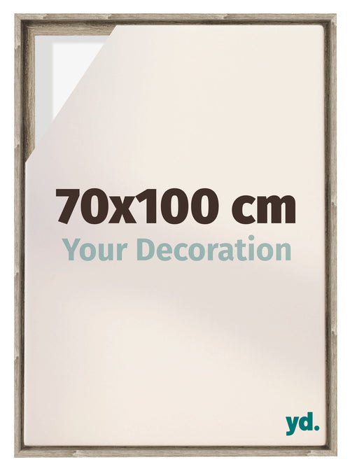 Lyon MDF Baklijst 70x100cm Sonoma Eiken Voorzijde Maat | Yourdecoration.be