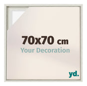 Lyon MDF Baklijst 70x70cm White Wash Voorzijde Maat | Yourdecoration.be