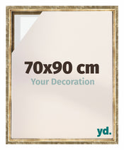 Lyon MDF Baklijst 70x90cm Goud Antiek Voorzijde Maat | Yourdecoration.be